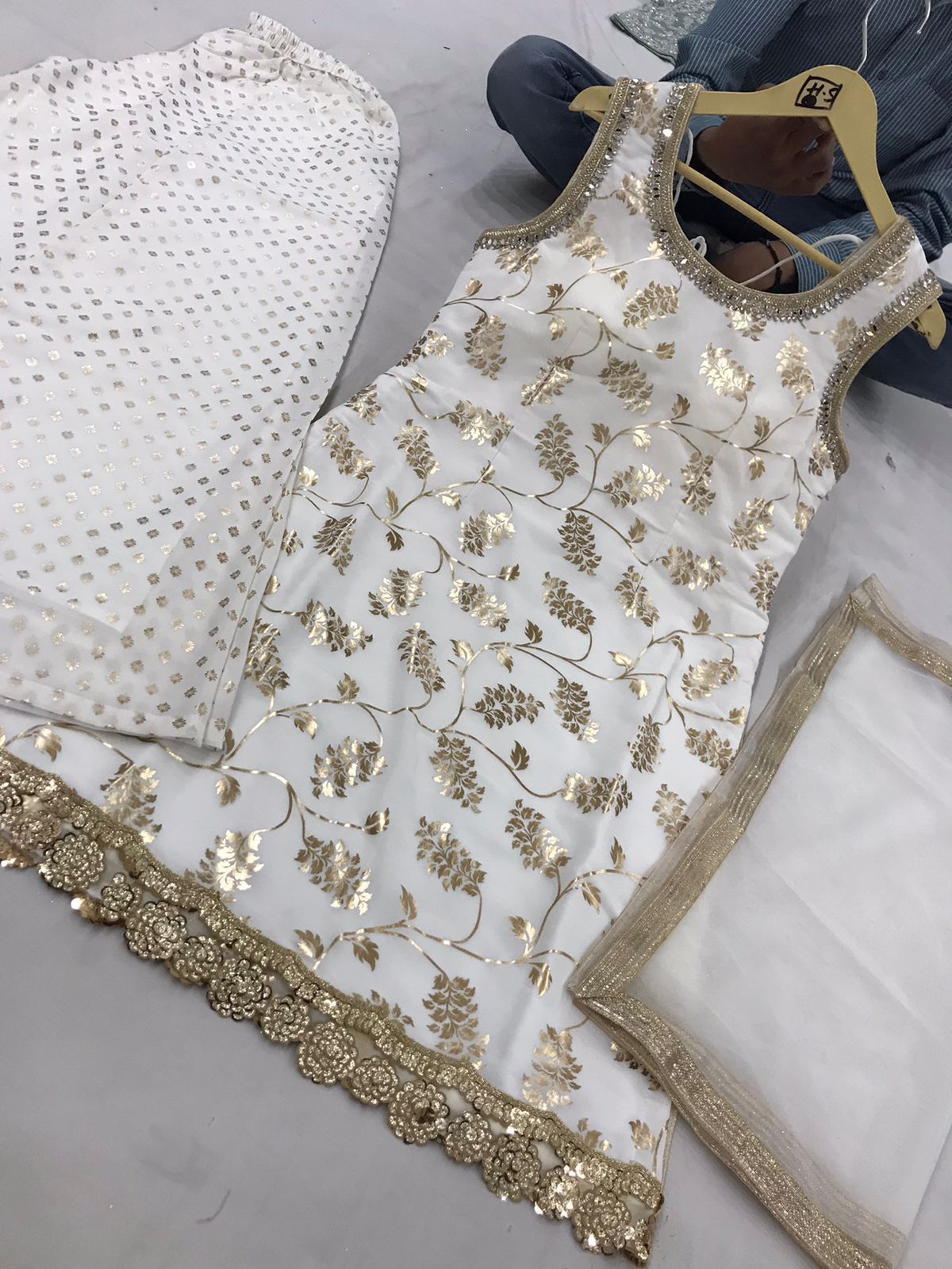 Printed Summer Suit